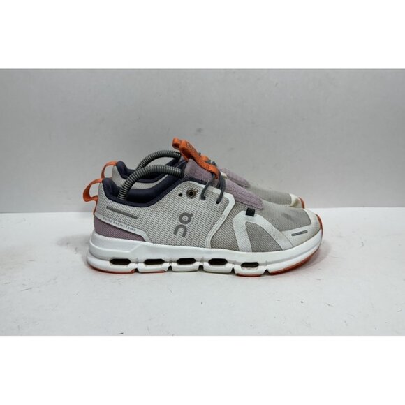 ON Running Cloud Sky Undyed White Mauve Youth Size 3.5Y Shoes 3YD11442266 - Picture 1 of 7